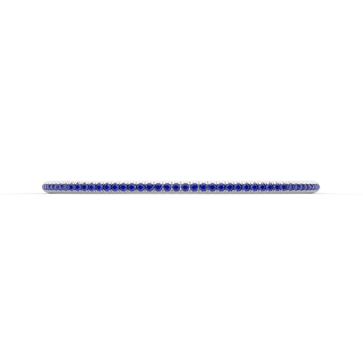 14K white gold, 18K white gold