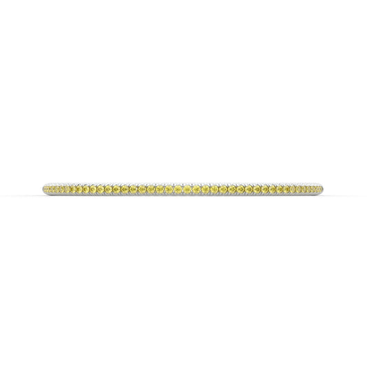 14K white gold, 18K white gold