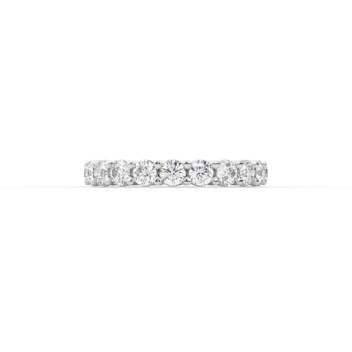 18K White Gold