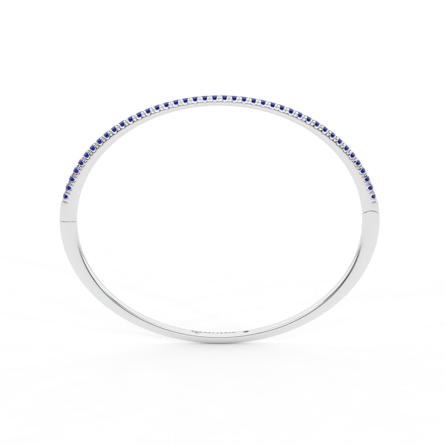 14K white gold, 18K white gold