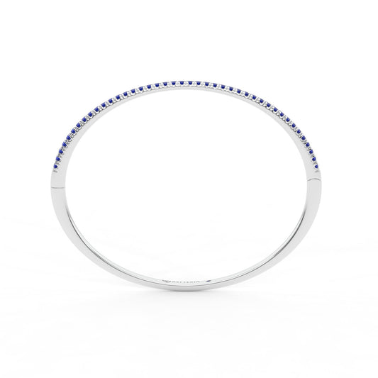 14K white gold, 18K white gold