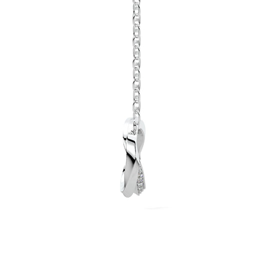 14K white gold, 18K white gold