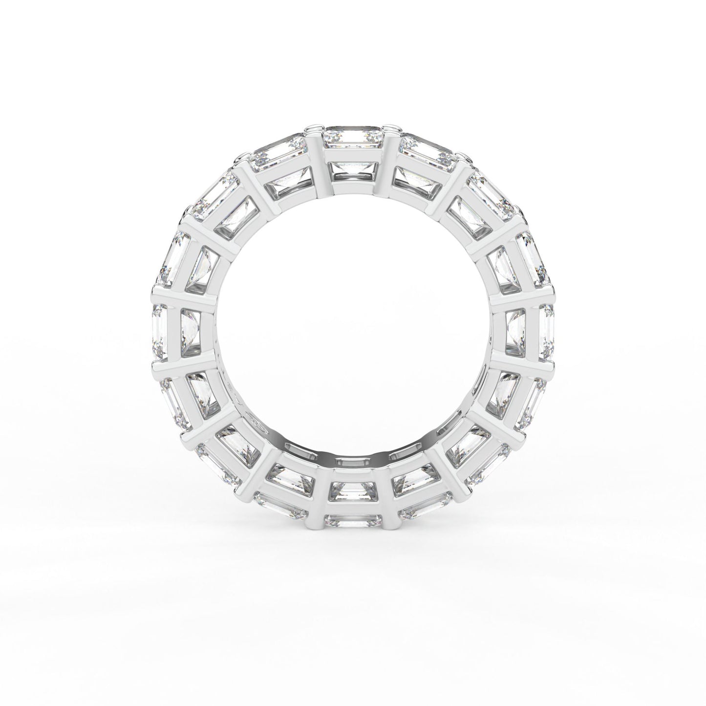 18K white gold