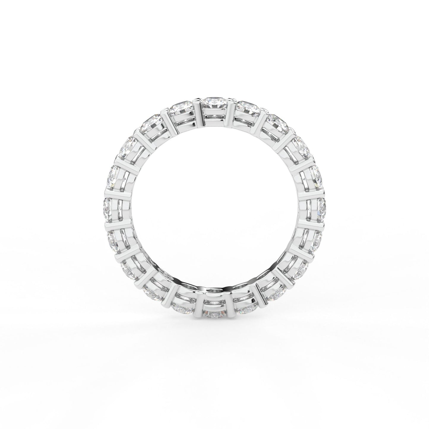 18K White Gold