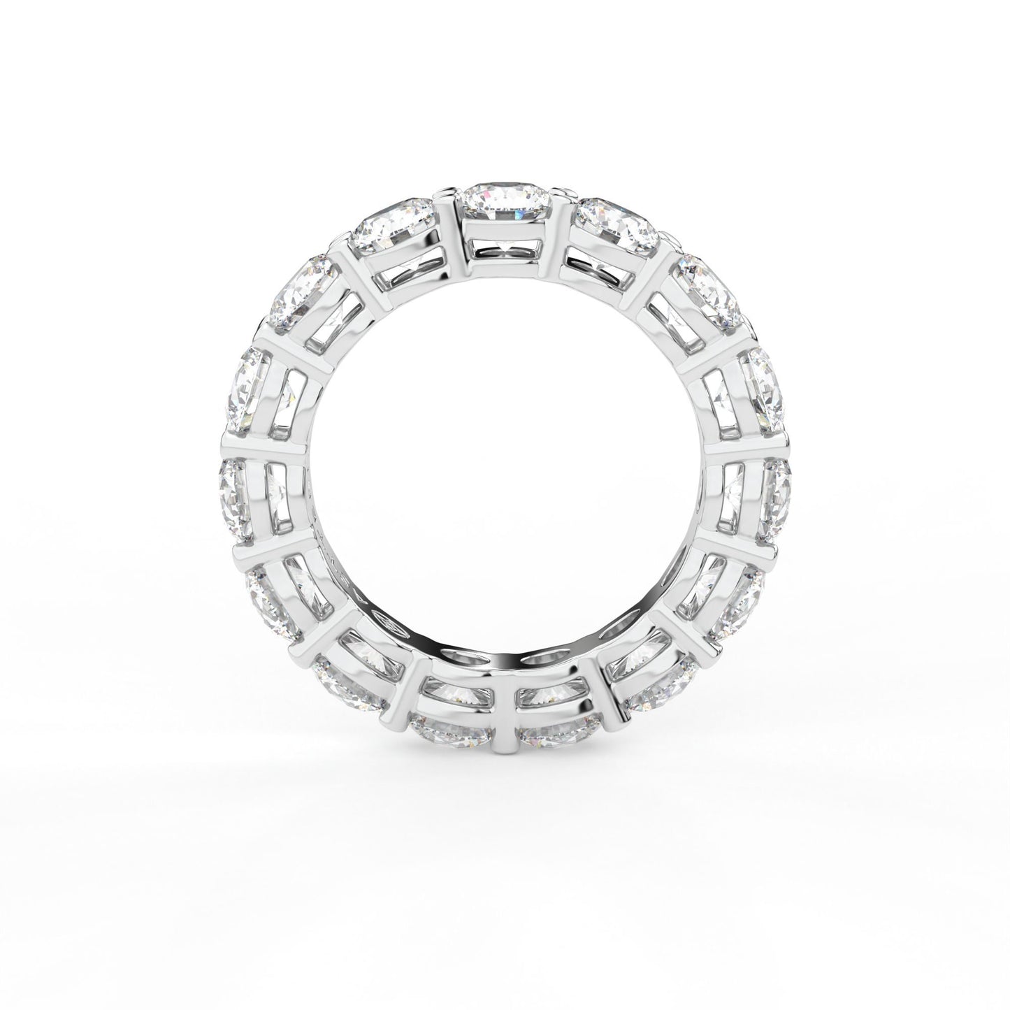 18K White Gold