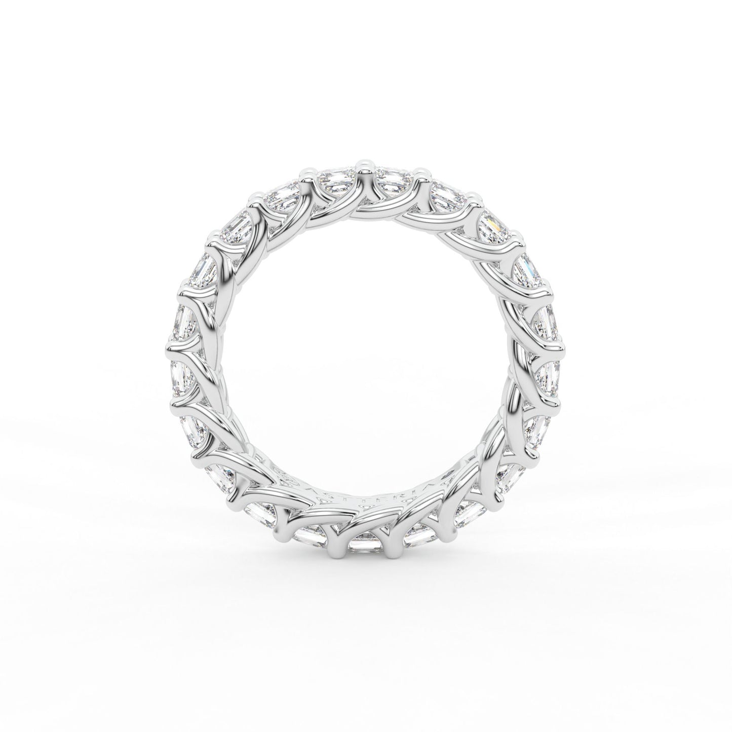 18K white gold