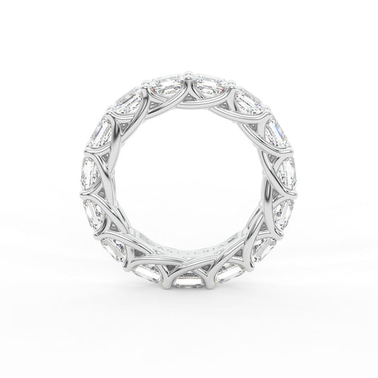 14K white gold, 18K white gold