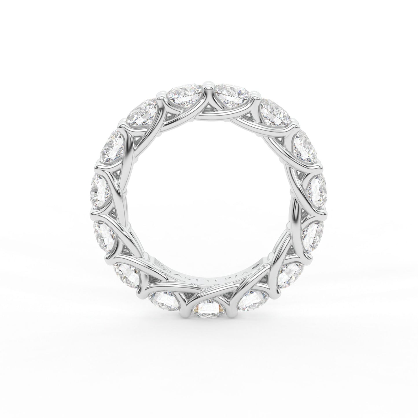 18K white gold