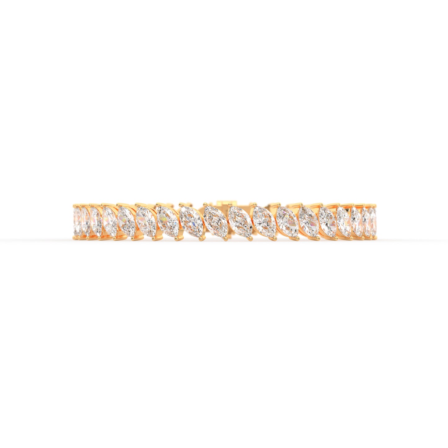 14K yellow gold, 18K yellow gold