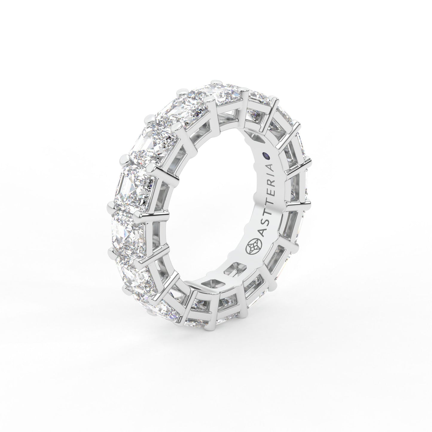 18K white gold