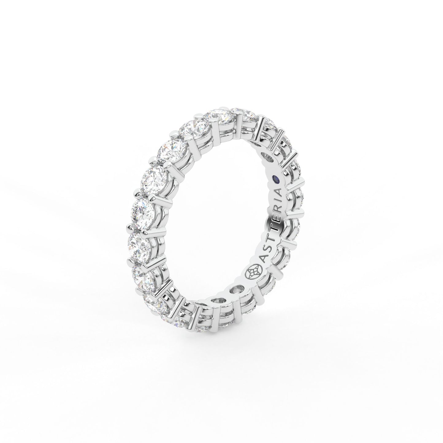 18K White Gold
