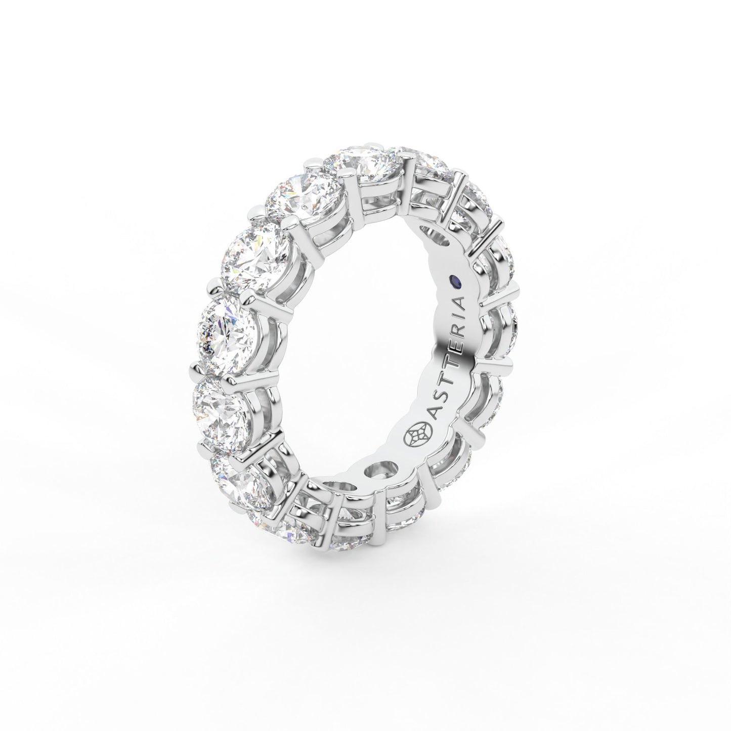 18K White Gold