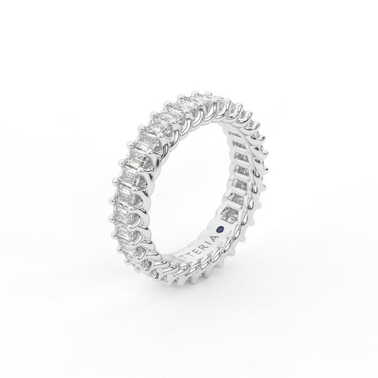 14K white gold, 18K white gold