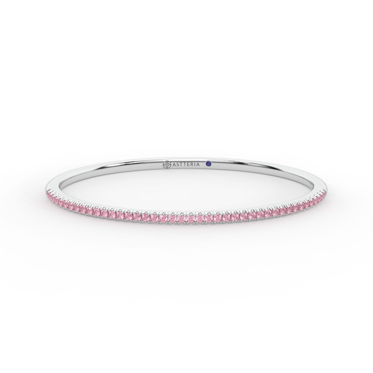 14K white gold, 18K white gold