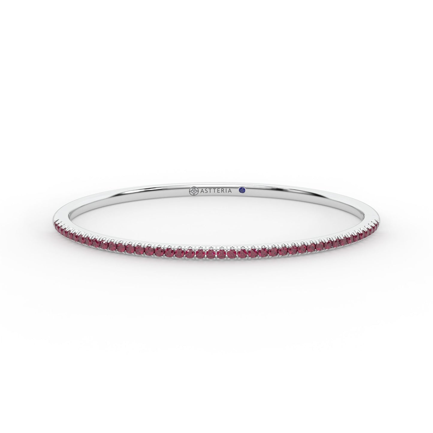 14K white gold, 18K white gold