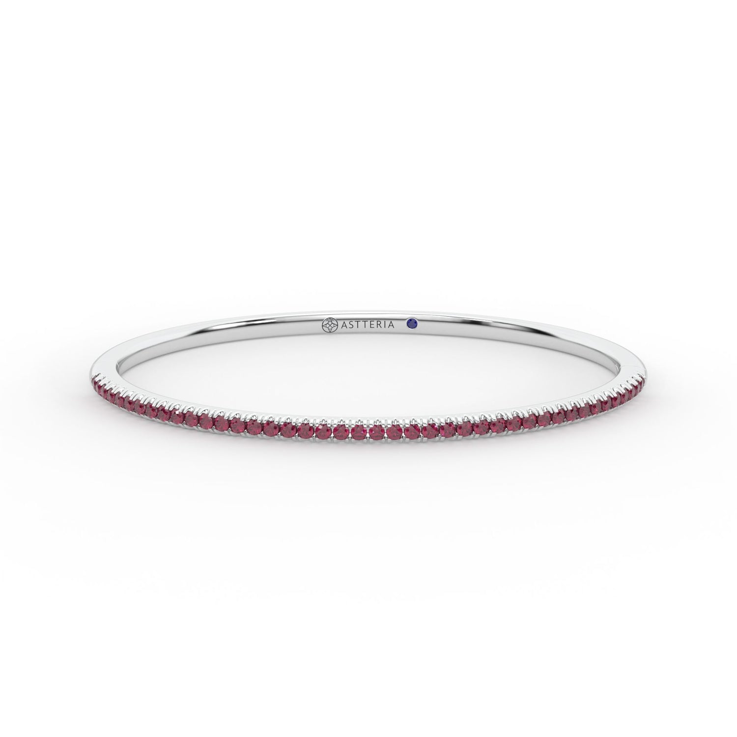 14K white gold, 18K white gold