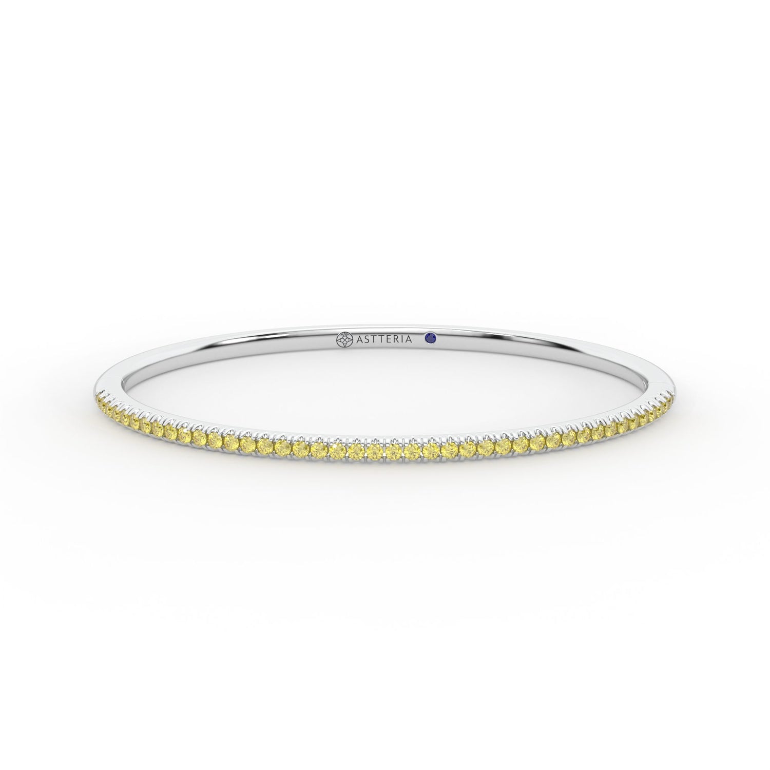 14K white gold, 18K white gold