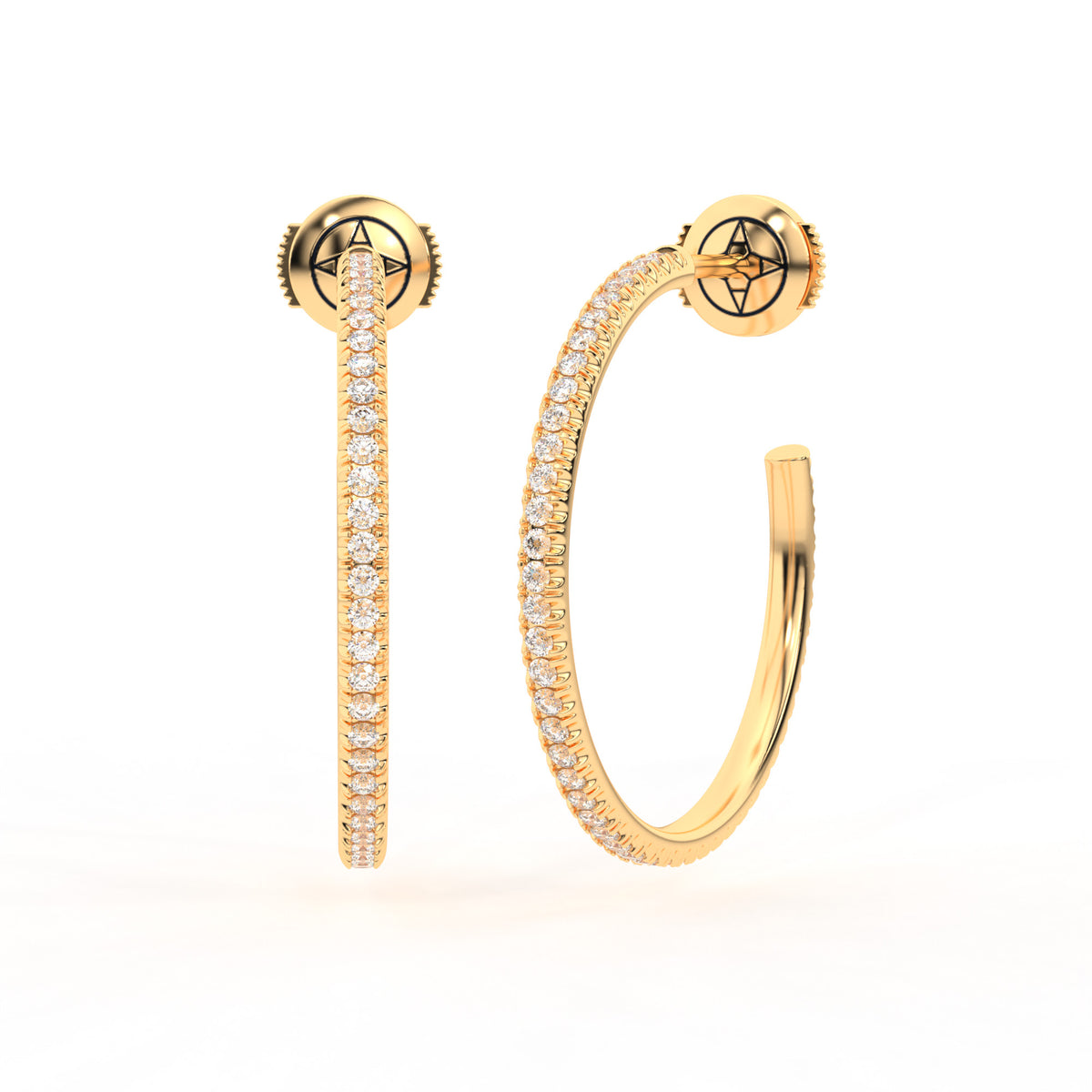 14K yellow gold, 18K yellow gold