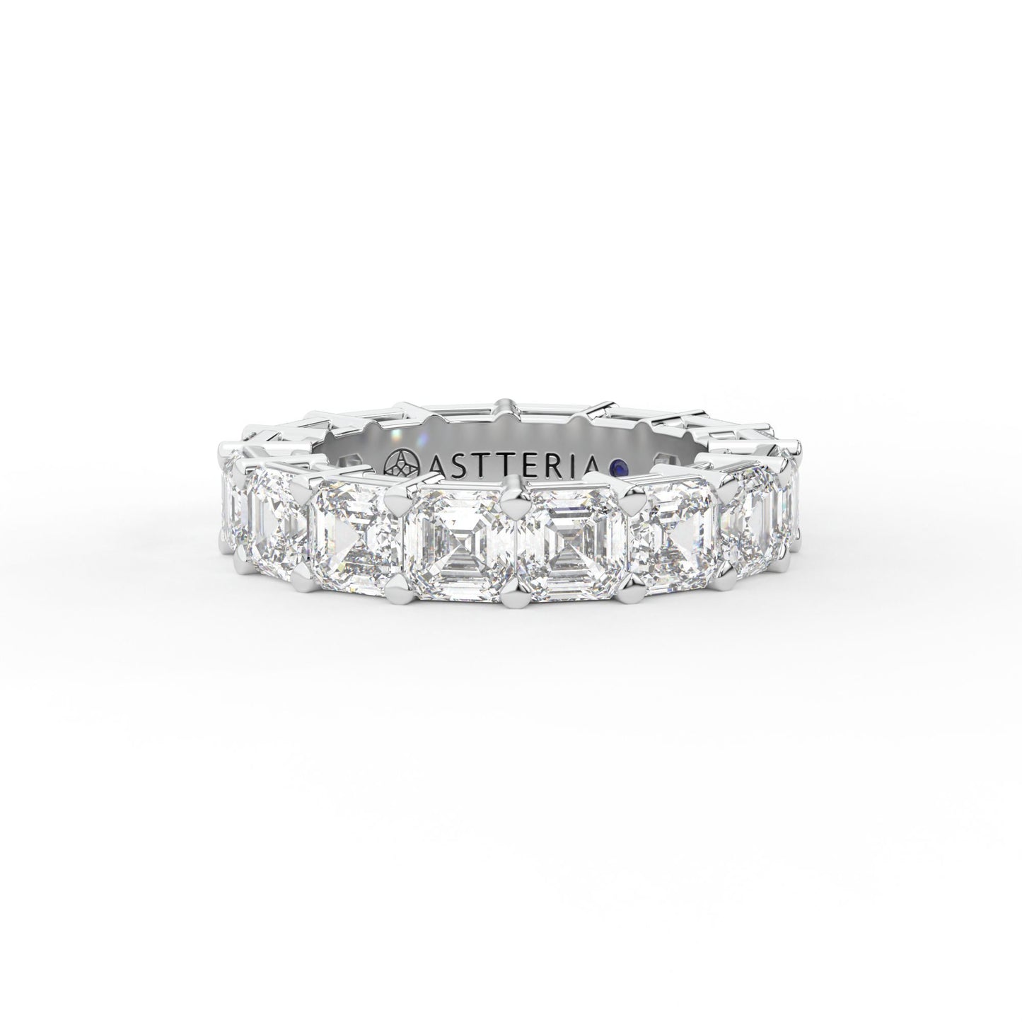 18K white gold