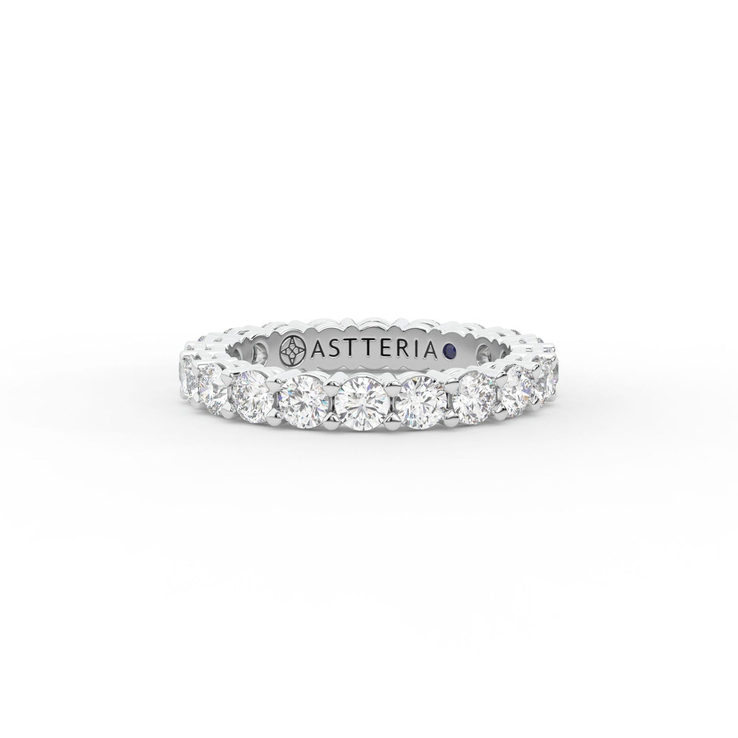 18K White Gold