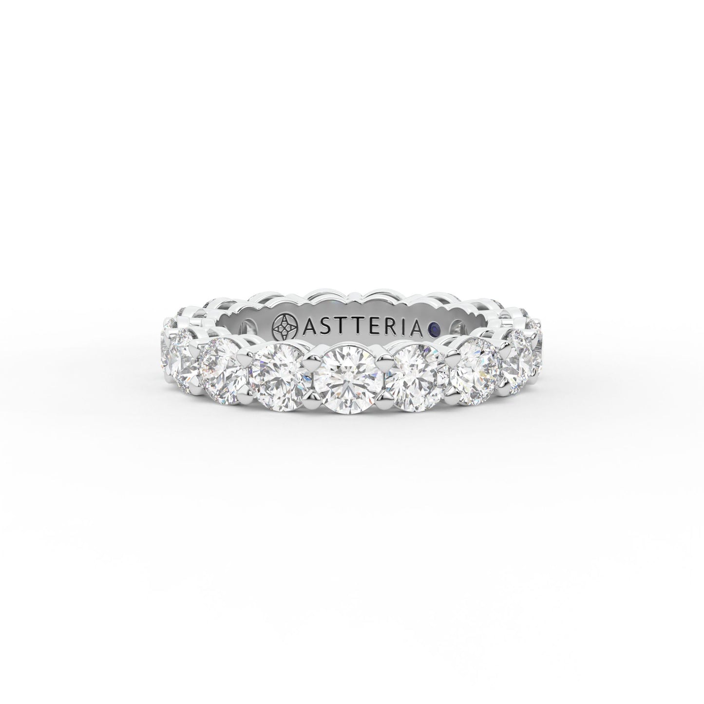 18K White Gold