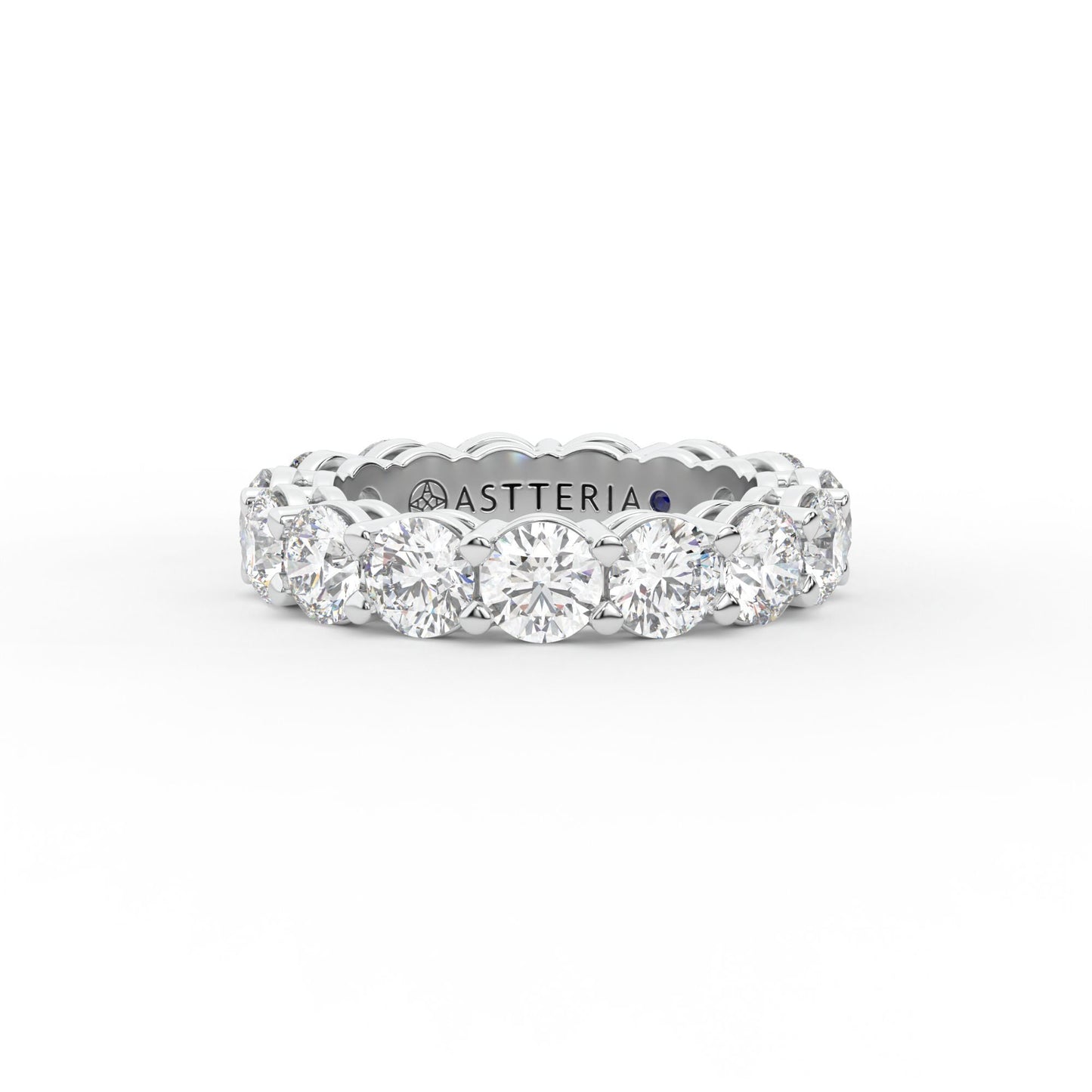 18K White Gold