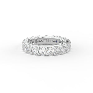 14K white gold, 18K white gold