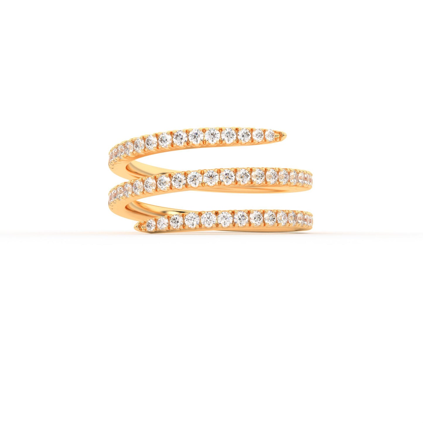 14K yellow gold, 18K yellow gold