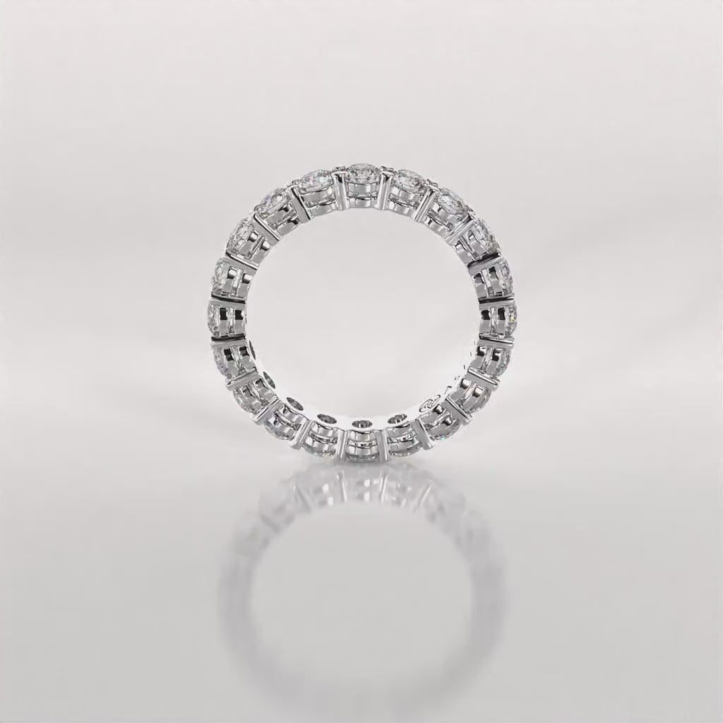 18K White Gold