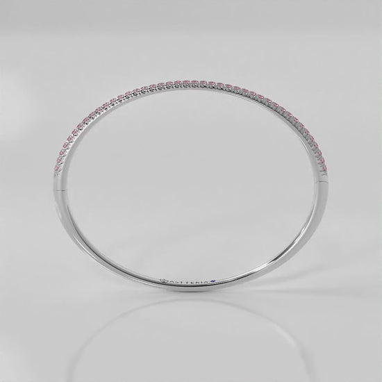 14K white gold, 18K white gold